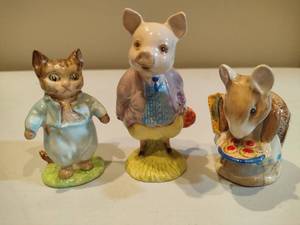 lot 174 image: F. Warne & Co Ltd - Beatrix Potter Figurines