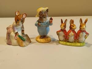 lot 177 image: F. Warne & Co Ltd - Beatrix Potter Figurines