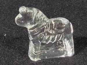 lot 211 image: Mini Crystal Dala Horse