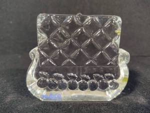 lot 212 image: Nybro Crystal Nordic Ship