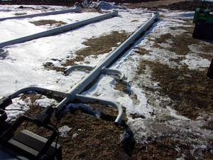 31' Steel Light Poles W/ 5 Lights