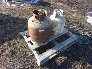 lot 46 image: Pair of Propane Tanks
