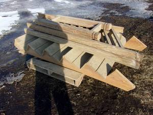 lot 49 image: Green Treated Steps &amp Railings