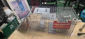 lot 25 image: Huge Bunny Trap Cage ( Never Used)