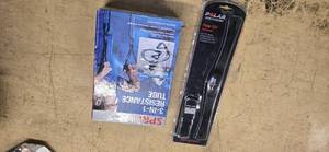 lot 34 image: SPRI 3-IN-1 Resistance Tube and a fitness exercise heart monitoring polar equipment (NEW)
