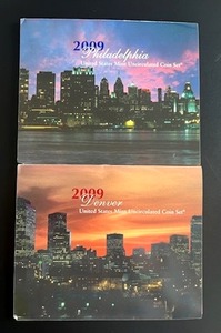 lot 31 image: U.S. Mint 2009 Uncirculated Coin Set (36 Coins)