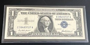 lot 35 image: 1957 $1 Silver Certificate (Choice Crisp Uncirculated)