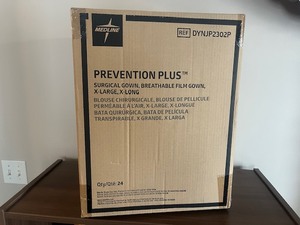 lot 26 image: Medline Prevention Plus Surgeical Gowns