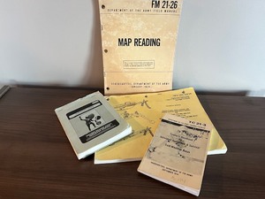 lot 3 image: Misc. US Military Field Manuals