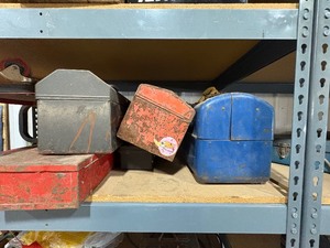 lot 62 image: Five Empty Tool Boxes