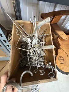 lot 60 image: Box of Peg Board Hooks