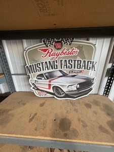 lot 80 image: Mustang Fastback Sign