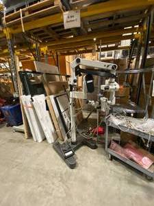 lot 16ET image: Herrbrugg Standing Microscope (602043)