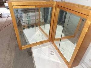 lot 4 image: 2- 24x30 medicine cabinets
