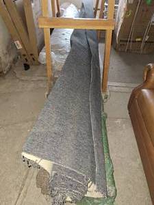 lot 43 image: 4 carpet remnant rolls