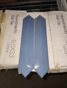 lot 85 image: 60sqft dimsey 3D outside marine porcelain tile