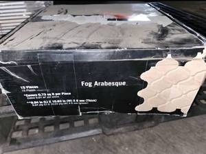 lot 93 image: fog arabesque Mosiac Tile