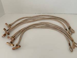 lot 41 image: Vintage 6 pieces Yacht Boat Mooring Lines - 24 Inch Long