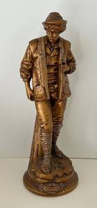 lot 54 image: Antique Late 19th c by Eutrope Bouret Sans Famille Figurine - Bronze Boy In Hat