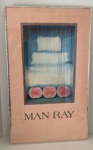 lot 55 image: Framed Man Ray - Alexandre Iolas Limited Edition Poster Print 99