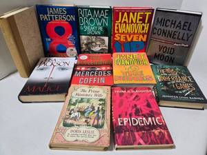 lot 106 image: Mystery Hardcover Novels - 11