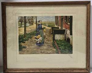 lot 108 image: Morris & Bendien NY - The Holland Memorial Print