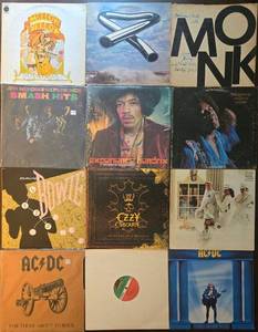 lot 246 image: ACDC & Ozzy Osbourne & David Bowie & Mellow Yellow & Jimi Hendrix & Cheap Trick Records (Lot 12)