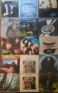 lot 248 image: Rolling Stones, Bob Dylan, Tom Petty & More - 15 Vintage Vinyl Records