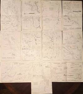 lot 249 image: 11 Nautical Island Chart Bahama Maps from 1975 by Tropic Isle Publishers, Inc.&nbsp