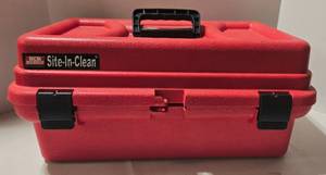 lot 311 image: NCN Case Gard Site-In-Gun Cleaning Red Storage Case