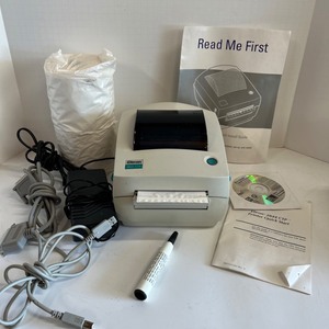 lot 319 image: Zebra Eltron LP2844 CTP Thermal Label Printer Plus Extras