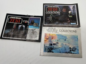 Vintage 1980s Kenner Star Wars Collection Booklets Lot of 3