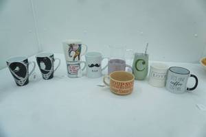 lot 23 image: Variety of Coffee Cups