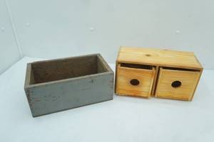 lot 74 image: Vintage Wooden Boxes