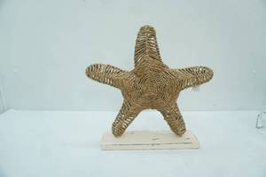 lot 77 image: Decorative Wicker Starfish