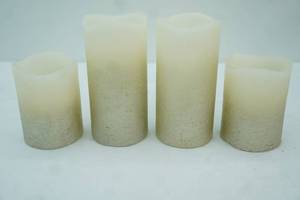 lot 78 image: Battery Operated Pillar Candles.
