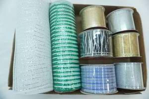 lot 133 image: NEW Ribbon and Fabric Mesh