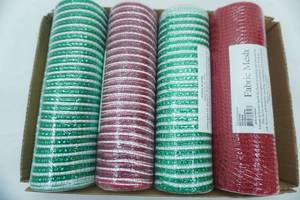 lot 134 image: NEW Rolls of Fabric Mesh 4ct (10x10yds)