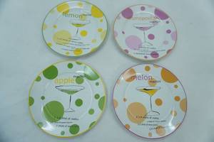 lot 205 image: Rosanna Martini Plates. Set of 4