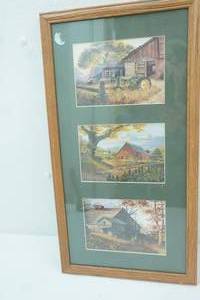 lot 232 image: John Deere Wall Art 11.25x21