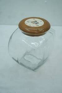lot 278 image: Vintage International Heartland Glass CanisterCookie Jar