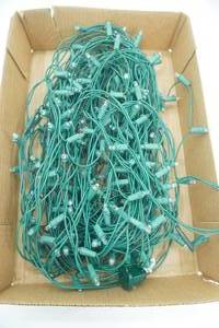 lot 315 image: Clear LED Christmas Lights