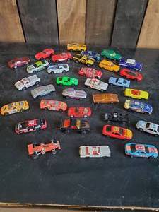 lot 39 image: 30  Vintage Toy Cars Corgi Jr., Majorette, Jada, Tomica, and More