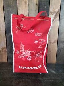 lot 42 image: Mid Modern Hawaii Airlines rolling Luggage Bag