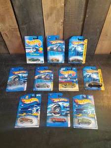 lot 81 image: 10 unopen Hot Wheels Blister packs 90s2000s&nbsp