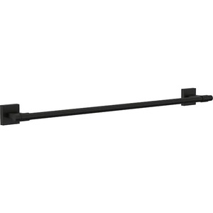 lot 171 image: Franklin Brass Maxted 24 in. Wall Mount Towel Bar Bath Hardware Accessory in Matte Black
