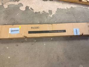 lot 35 image: Kalsubo White Firplace Mantel