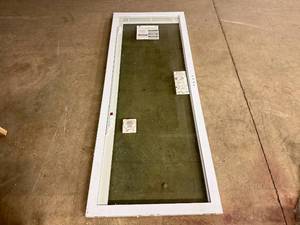 lot 47 image: 77 X 29.5 American Craftsman Glass Door