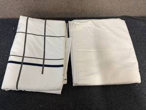 lot 55 image: 2 P Kaufman King Sized Bed Sheets