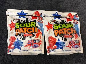 lot 125 image: 2 X 1Lb Bags Of Sour Patch Kids